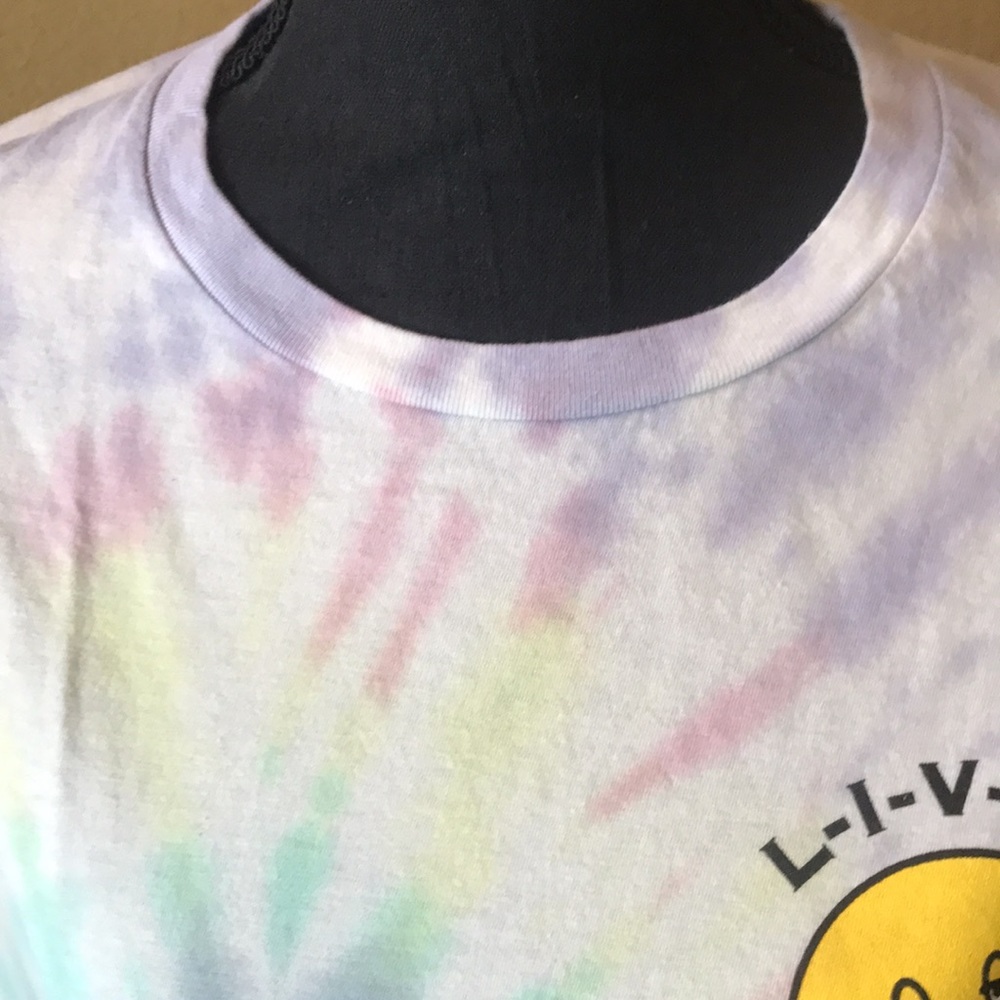 Dazed and confused short sleeve pastel tie dyed t-shirt. Size Large. NWOT - Picture 6 of 10